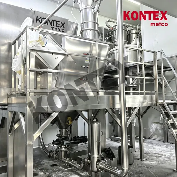 Kontex 2000L Food and Pharmaceutical Mixing Granulator, a High-speed Granulator That Meets Cleanliness Standards. photo-4