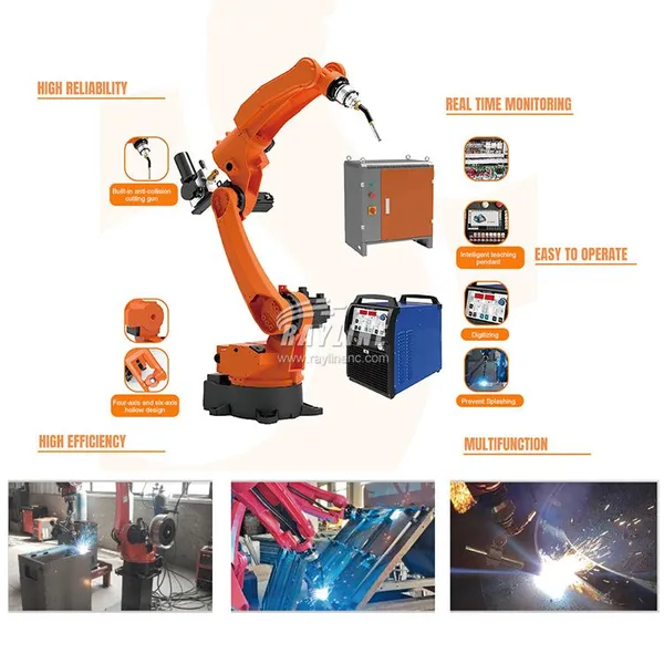 YH Industrial Robot Palletizer Automation Machine, Robotic Arm Manipulator Packing Handling Palletizing Robot for Production Line photo-5