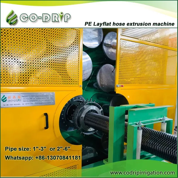 PE Fiber Layflat Hose Production Line photo-2