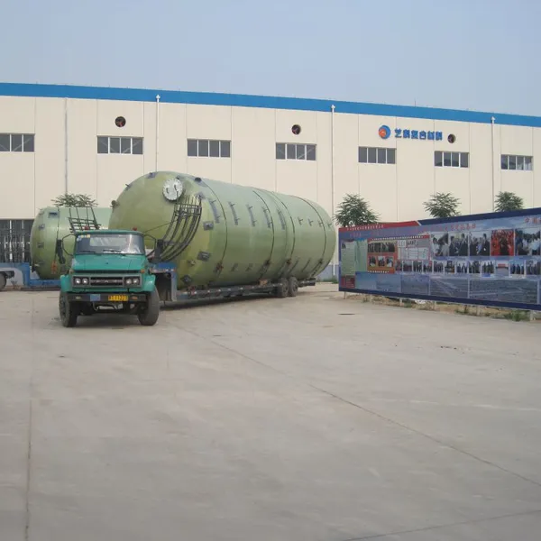 Food Grade Fiberglass Reinforced Plastic FRP Storage Tank Non-Toxic FRP Vessel for Food Liquid Storage photo-5