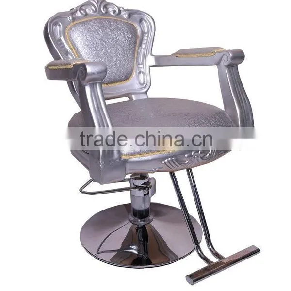 European Classical Style Salon Furniture Antique Salon Chair Hair Salon Equipment Wholesale Supplies Old Style Barber Chair photo-3