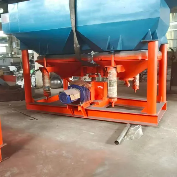 Hot Selling Sawtooth Wave Jig Machine, Mineral Gravity Jigger for Gold, Barite, Fluorite, Manganese Ore Beneficiation