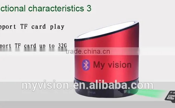 Irregular Shape N6 My Vision Wireless Bluetooth Speaker ,loudspeakers With tf Card Reader photo-6