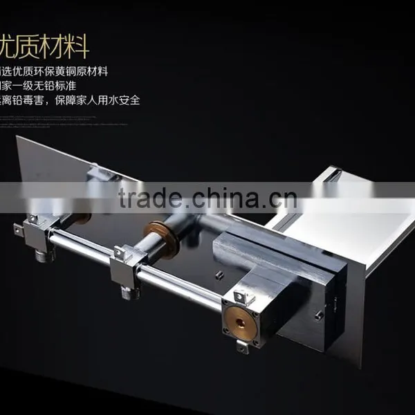 LED Sink Faucet ,Led Light Faucet,Rainfall Basin Wall-mounted Faucets photo-4