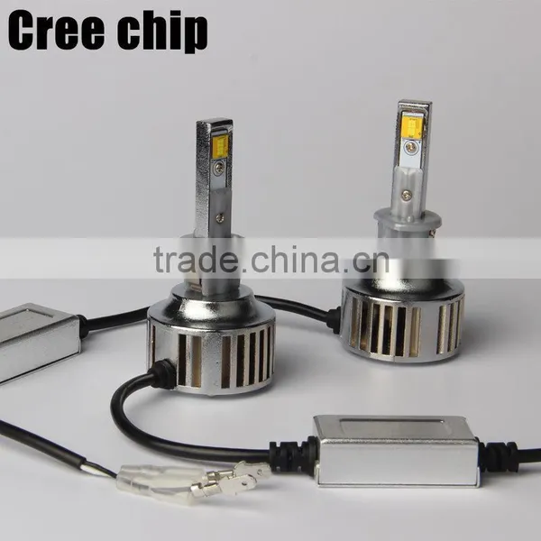 Factory Led Bulb Type 40W 4500LM Hot Sale Model Electric Headlight H19005 9006 H4 880 9007 Bulb Car Headlight Led Light Headlamp photo-2