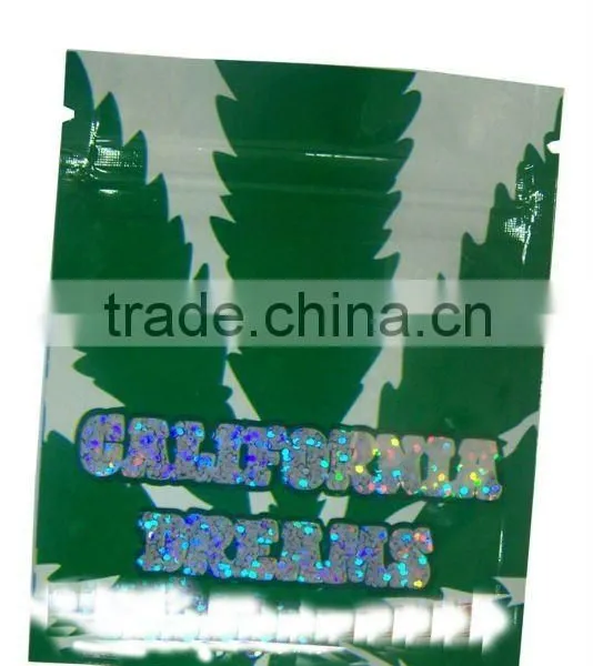 10g 15g Aluminum Foil Herbal Incense Spice Potpourri Zipper Bag photo-5