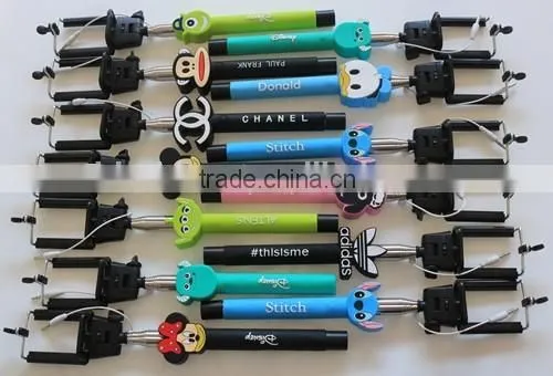 Monopod for Mobile Phone,cartoon Wire Monopod for Mobile Phone photo-4