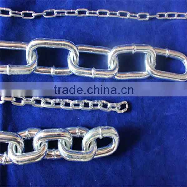 Self-color Ordinary Mild Steel Long Link Chain photo-2