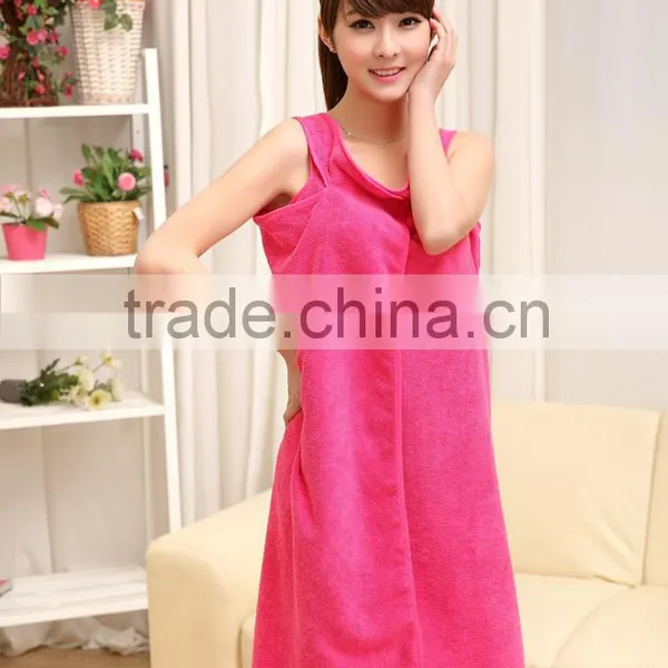 Wholesale Plain Microfiber Beach Towel Dress photo-4