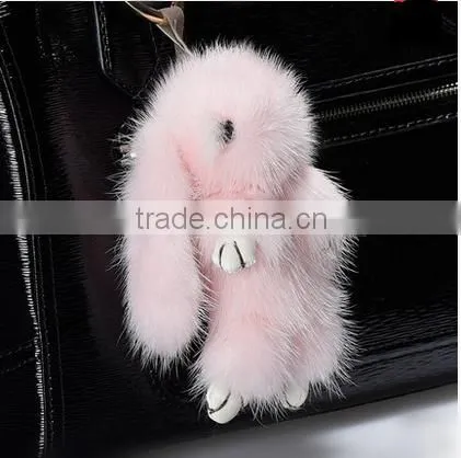 Litter Rabbit Doll [car Key Chain][fashional Bag Holder][car Decoration] Christmas Novelty Gift Birthday Present Ring Hanging photo-3