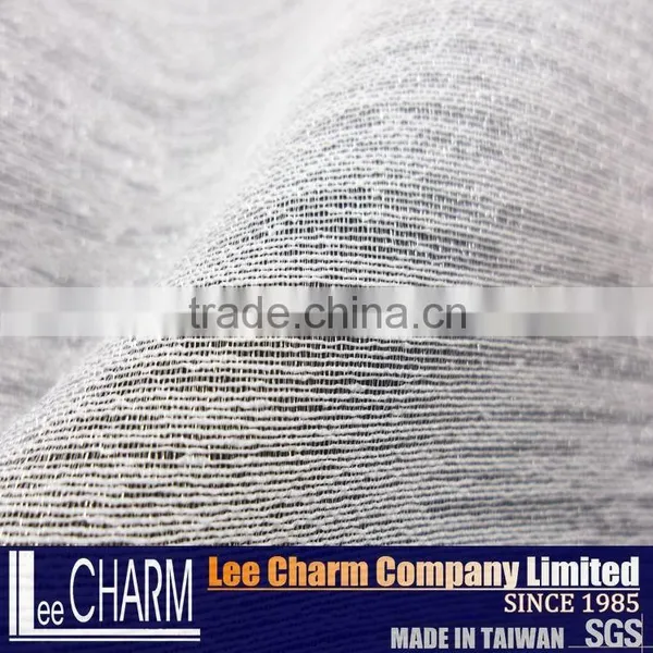 Polyester Nylon Slub Organza Tulle Fabric photo-4