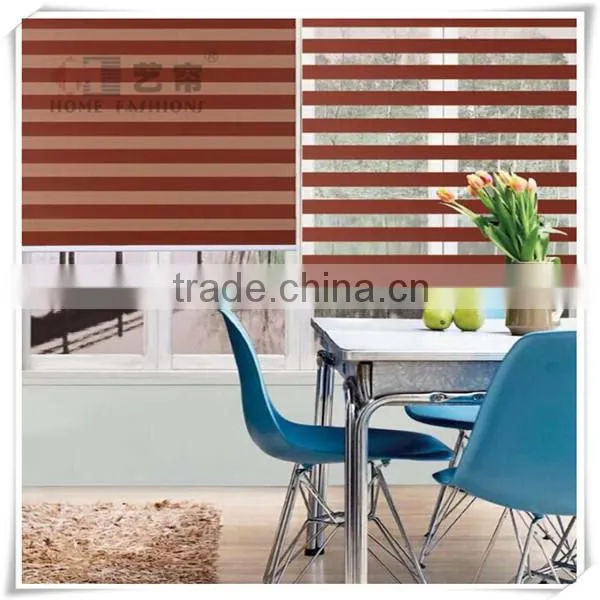 Yilian Fashion Design 100% Polyester Fabric for Zebra Blind