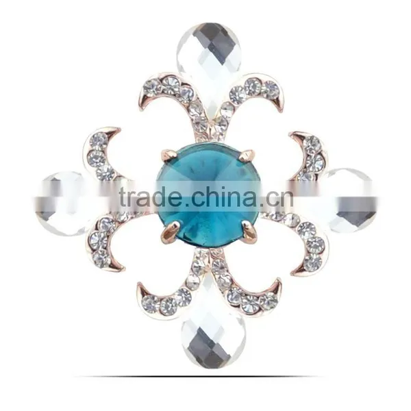 Factory Sale Square Shape Decorative Brooch photo-3
