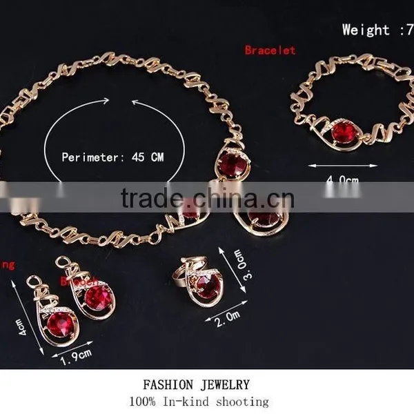 Direct Wholesale Costume Jewelry China Good Egypt Gold Jewelry Sets photo-4