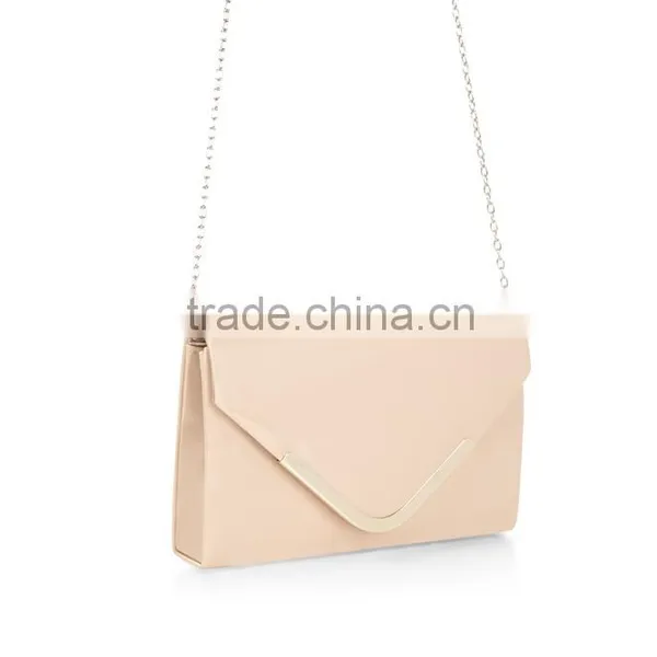 Personlized Womens Luxy Leather Envelope Clutch Bag photo-4