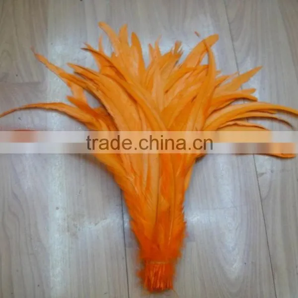 Wholesale 65-70cm Rooster Tail Feather, Colour Ostrich Feather photo-2