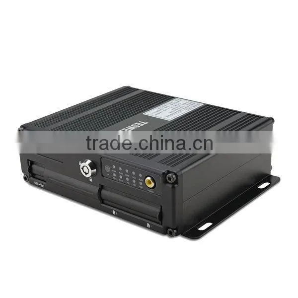 4ch 3G,GPS,WIFI Mdvr Dual SD Card Mobile Dvr for Taxi Surveillance System Solution photo-3