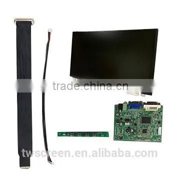 Lcd Board set with 15.6" Lcd Panel for industrial PC purposes