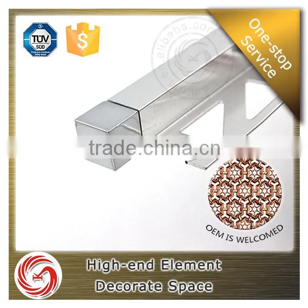 Customized Straight Aluminum Corner Tile Trim for Ceramic Edge photo-3