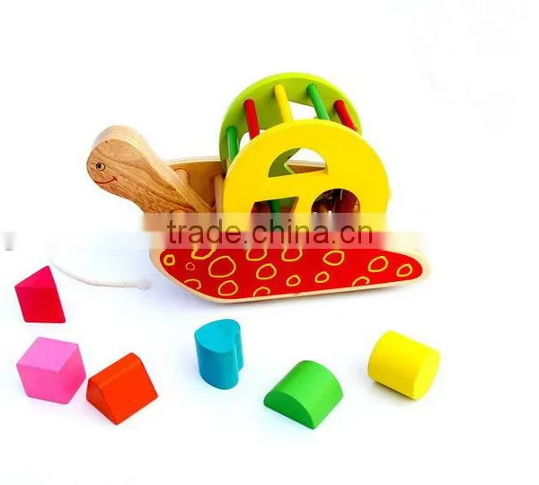2015 New Product Colorful Educational Toy Wooden Baby Toy Car Wholesale photo-5