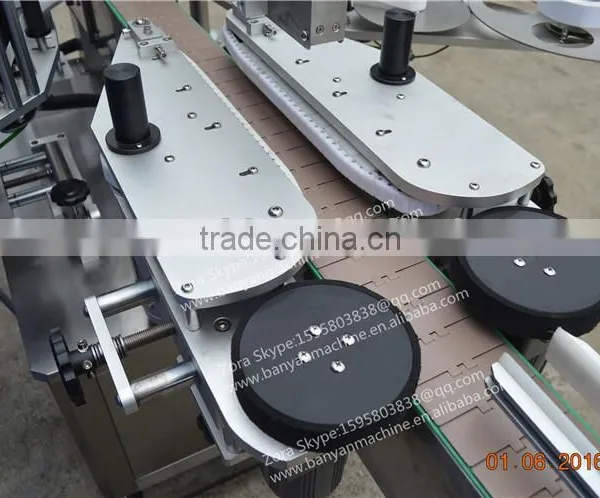 Servo Motor Automatic Sticker Paper Double Sides PET Bottle Label Machinery photo-4
