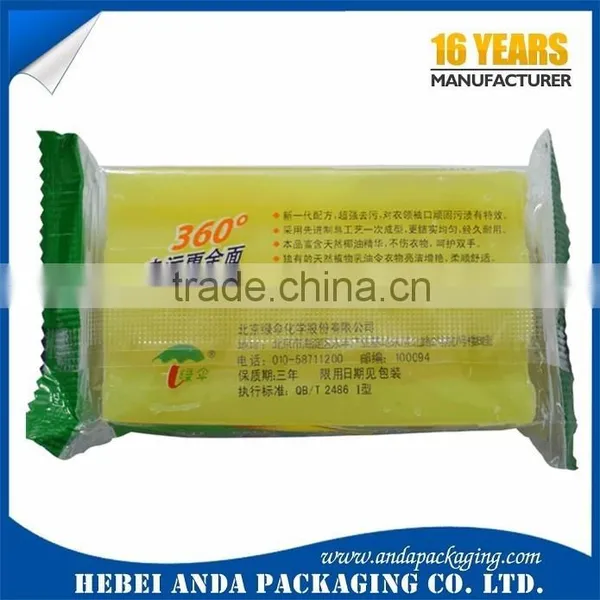 Plastic Bar Soap Packaging /clear Plastic Roll Packaging Film for Soap Bag Soap Pouch photo-4