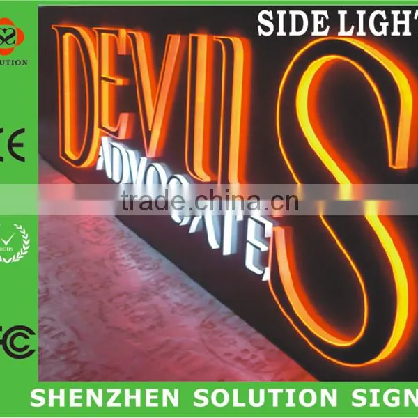 Fabricated Outdoor Advertising Acrylic Led Light Letter Sign photo-4
