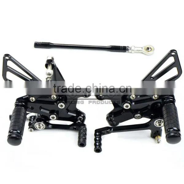 ARS-10R/11 Wholesale Billet Aluminum Motorcycle Rearset Replacement Parts for Kawasaki ZX10R 2011 photo-6