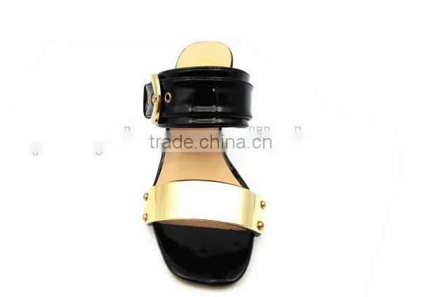 New Fashion Middle Heel Slipper Lady Party Sandals Slipper photo-3