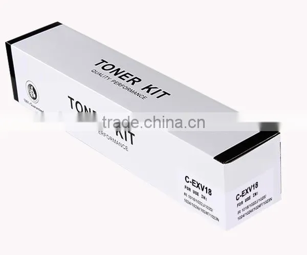High Quality Compatible Copier Toner Cartridge C-EXV18 for IR1018/1018J/1022/1022J/1022A/1022F/1022I/1022IF/1024/1024J/1024IF photo-5