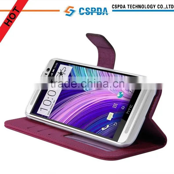 High Quality Wallet With Standing Function pu Leather Case for Htc One2 One m8 photo-4
