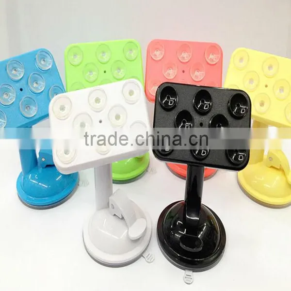 360degree Multipurpose Rotating Mobile Phone Car Holder for Home and Car Use Suckers Holder