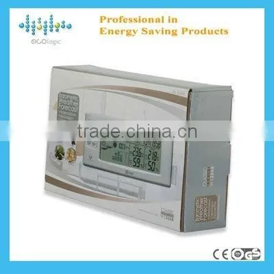 Hot-sale Advanced Wireless Weather Station With Calender With Large LCD Screen Record Wind&Rainwind Rain &Temperature &Humidity photo-3