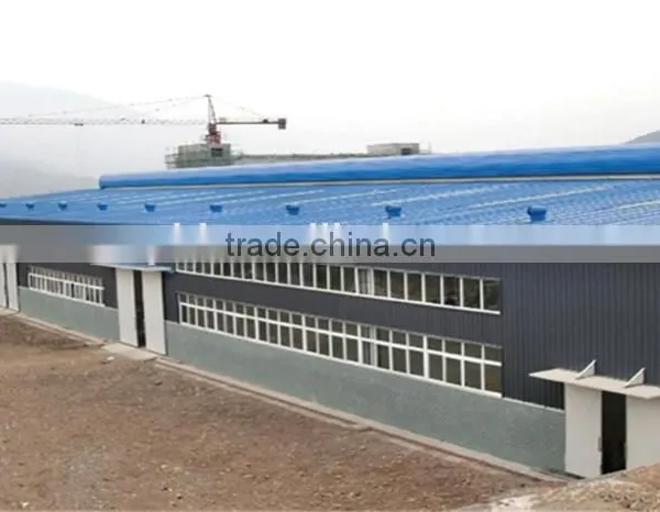 Steel Structure Workshop Warehouse Building Design, Manufacture and Installation