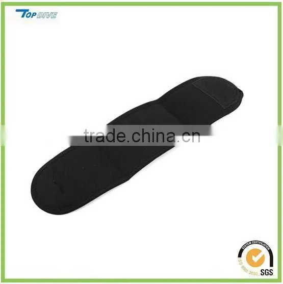 Neoprene Stretchy Hook Loop Fastener Palm Wrist Support Protector Brace