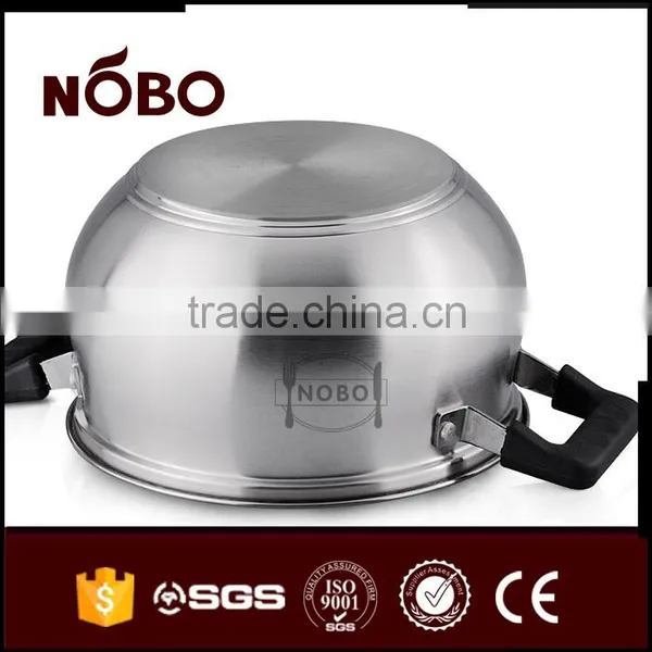 2016 NOBO New Polishing Stock Pot With Bakellite Handle photo-4
