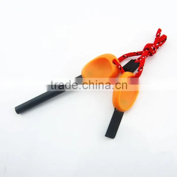 Outdoor Survival Flint Whistle Compass Sa Ruler photo-2