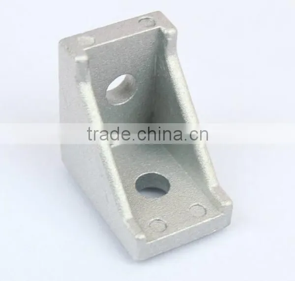 Hot Sale Die Casting Aluminum Corner Brackets With 45 Degree photo-2