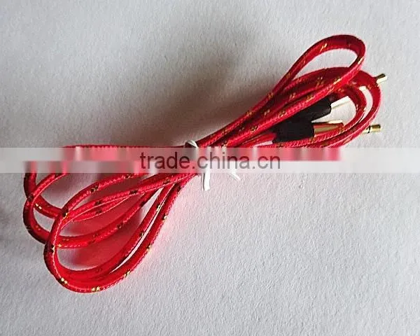 Newest Flat Braid DC3.5 Male to DC3.5 Male Audio Cable photo-6
