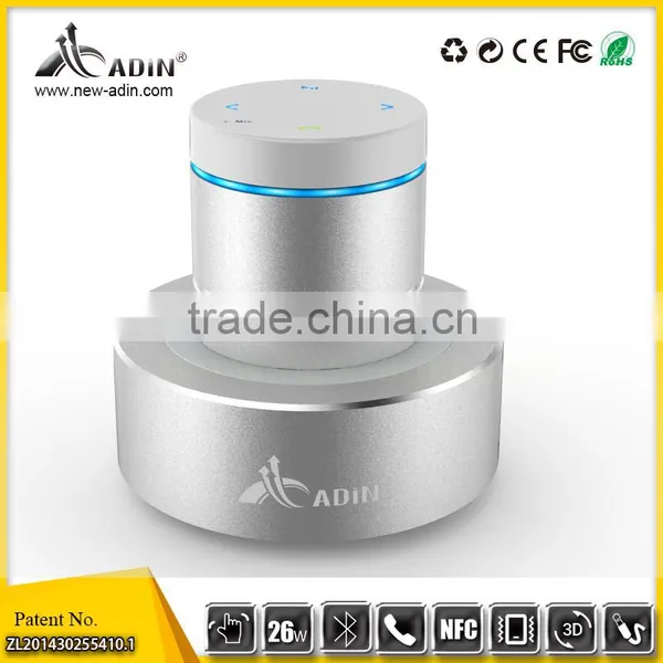 2013 New Products Adin 26w Vibrating Mini Speaker With Bluetooh Function and Rechargeable Battery photo-2