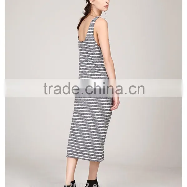 The Thin Stripe Vest Dress photo-6