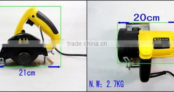 Good and Steady Quality 110mm Electric Marble Block Cutting Machine photo-3