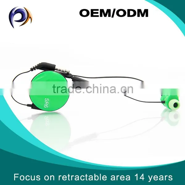Clear Quality Retractable Music In-ear Noise Isolating SR6 Headphone Mic in All Electronics