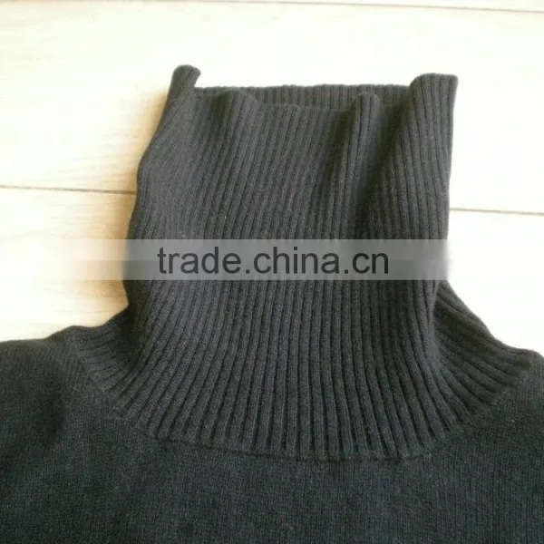 Mens Collar Wool Sweater photo-3