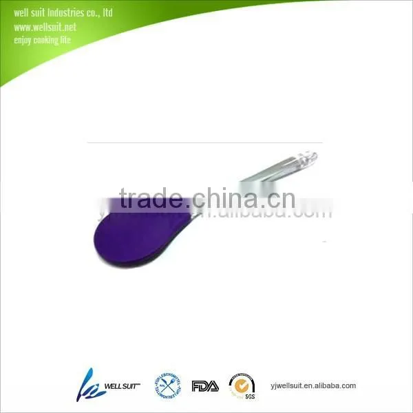 Good quality personalized silicone solid spoon