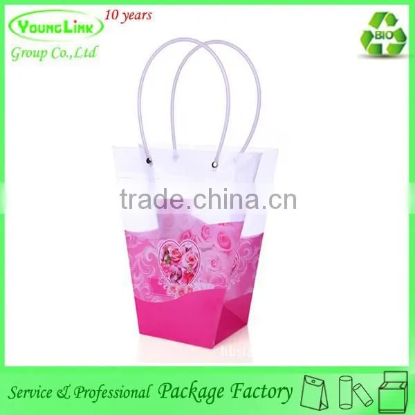 Professional Fashion Customized Plastic Soft Loop Handle Bag for Clothing photo-6