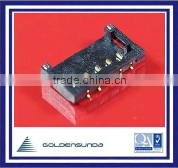 1.2mm Pitch SMT Electronic Wire to Board Right Angle PCB 6PIN Connector photo-2