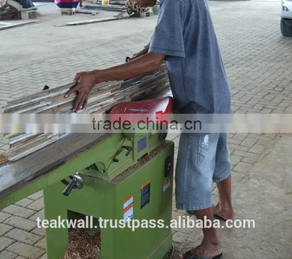 RECYCLED TEAK WALL PANEL photo-2