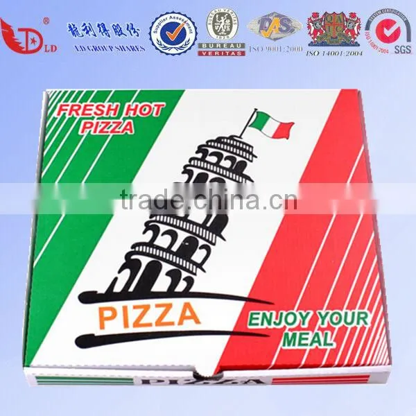 Pizza Box,carton Pizza Box Factory Corrugated Customized Logo Printed Pizza Box photo-6