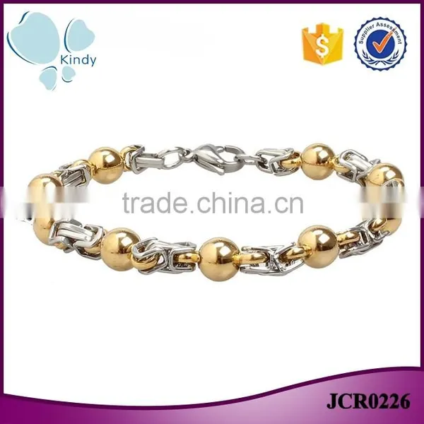Factory Wholesale Latest Design 316l Stainless Steel Jewelry Bracelet for Men Supplier's Choice
